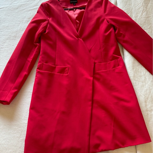 PrettyLittleThing Dresses & Skirts - Pretty Little Things - Red Blazer Dress - Never Worn